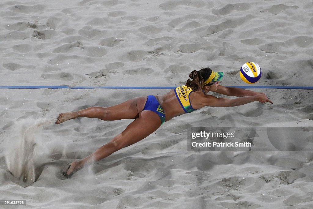 Beach Volleyball - Olympics: Day 12