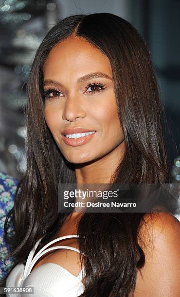 Model Joan Smalls attends W Hotels party to celebrate the opening of W Dubai at The Glasshouses on August 17, 2016 in New York City.