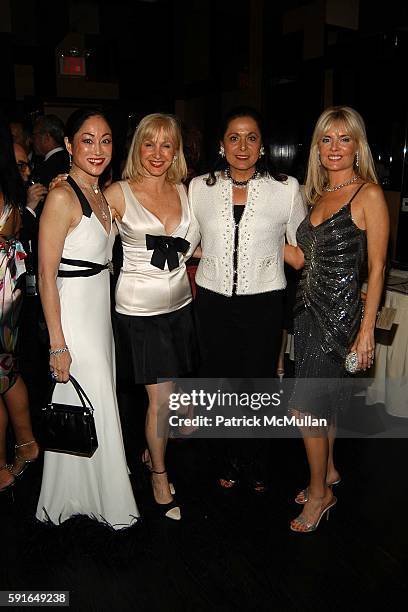 Lucia Hwong Gordon, Katlean de Monchy, Nurit Kahane Haase and Colleen Rein attend Roaring 20th Annual Women of Achievement Gala at Cipriani 23rd...