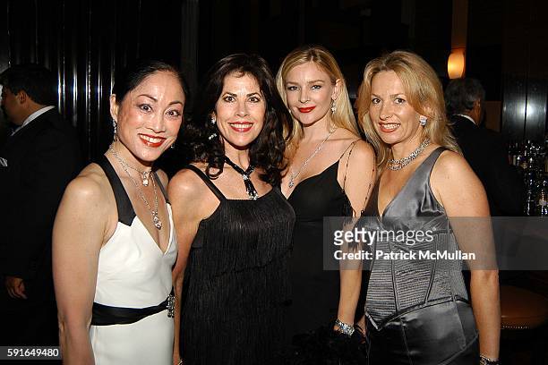 Lucia Hwong Gordon, Lauren Day, Jane Schindler and Suzanna Sabet attend Roaring 20th Annual Women of Achievement Gala at Cipriani 23rd Street on June...