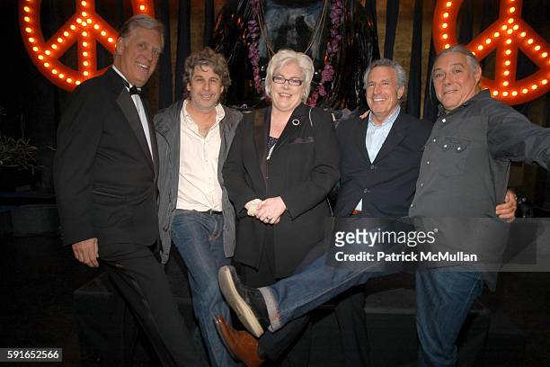 Paul Charron, Barry Perlman, Trudy Sullivan, Art Spiro and Gene Montesano attend Lucky Number 6 Fragrance Launch from Lucky Brand Jeans at Buddah Bar...