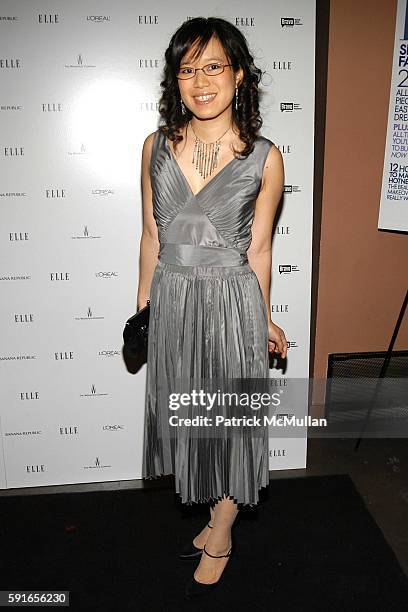 Diana Eng attends ELLE Magazine Hosts Viewing Party for 2nd Season Premiere of Bravo's Emmy-Nominated "Project Runway" and Launch of "Project Runway...