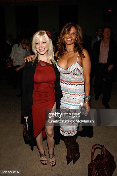 Courtney Peldon and Amy Lumet attend Life and Style Magazine presents Stylemakers 2005 at Mont Maitre Lounge on May 26, 2005.