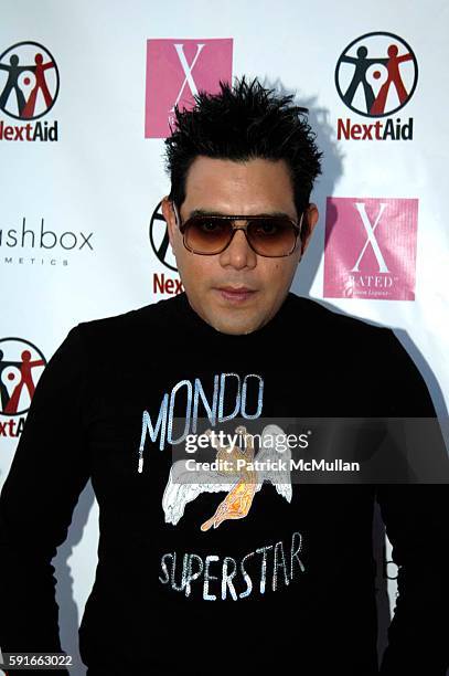 Raul Julia-Levy attends Next Aid Supporting Children Orphaned by AIDS in Africa at The Room Santa Monica Blvd. On June 22, 2005.