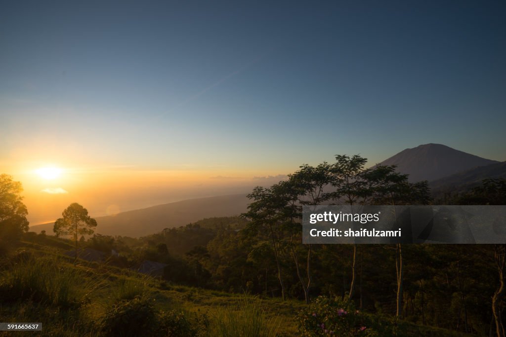 Good morning from Batur