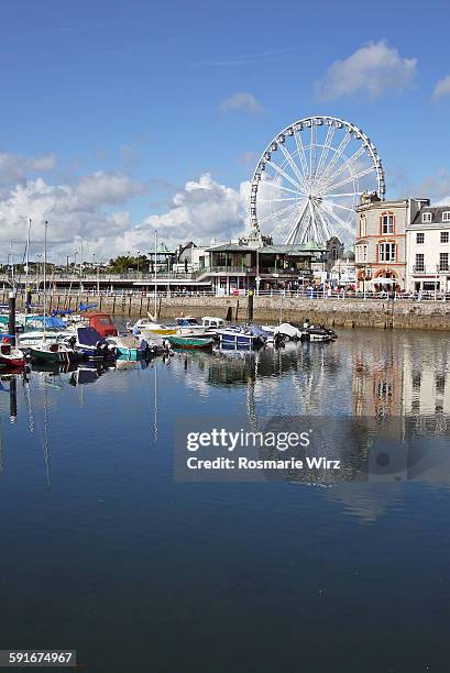 torquay harbour - torquay stock pictures, royalty-free photos & images