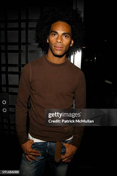 Angel Melendez attends Abercrombie & Fitch Celebrates the Opening of the Fifth Avenue Flagship Store at Abercrombie & Fitch on November 9, 2005 in...