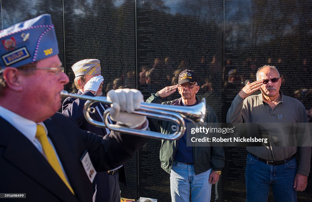 Veterans Day At Vietnam Veterans Memorial