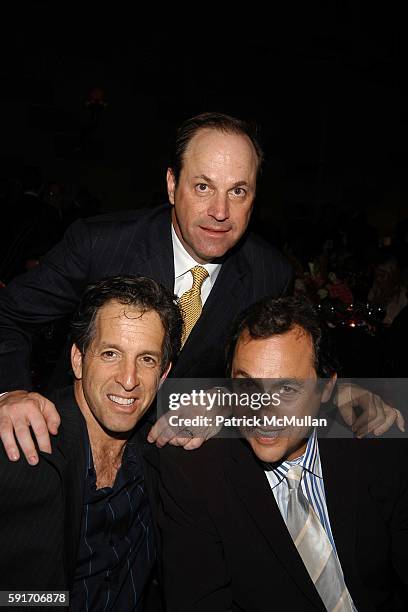 Kenneth Cole, Neil Cole and Brandon Cole attend The Event To Prevent, A Benefit for The Candie's Foundation for the Prevention of Teenage Pregnancy...