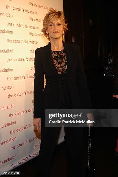 Jane Fonda attends The Event To Prevent, A Benefit for The Candie's Foundation for the Prevention of Teenage Pregnancy at Gotham Hall on May 3, 2005...