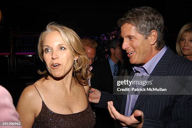 Katie Couric and Donnie Deutsch attend The Event To Prevent, A Benefit for The Candie's Foundation for the Prevention of Teenage Pregnancy at Gotham...