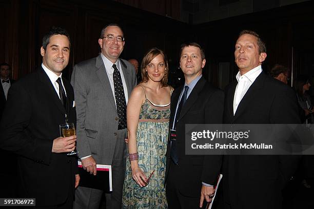 David Conn, Dick Seesel, Lanie Pilnock, Jack Boyle and Steven Finkley attend The Event To Prevent, A Benefit for The Candie's Foundation for the...