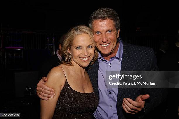 Katie Couric and Donnie Deutsch attend The Event To Prevent, A Benefit for The Candie's Foundation for the Prevention of Teenage Pregnancy at Gotham...