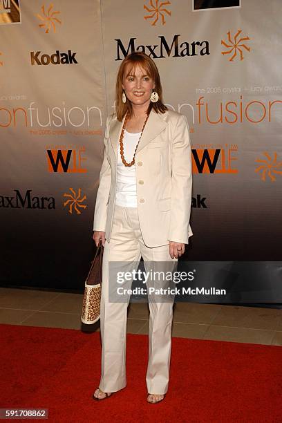 Laura Innes attends Women in Film Presents: Fusion, The 2005 Crystal & Lucy Awards at The Beverly Hilton Hotel on June 10, 2005.