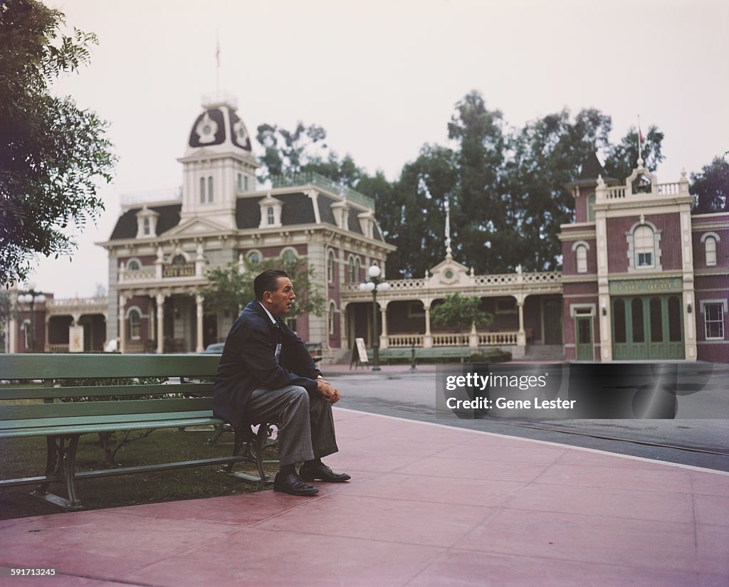 Portrait Of Walt Disney