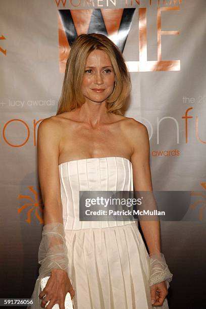 Kelly Rowan attends Women in Film Presents: Fusion, The 2005 Crystal & Lucy Awards at The Beverly Hilton Hotel on June 10, 2005.