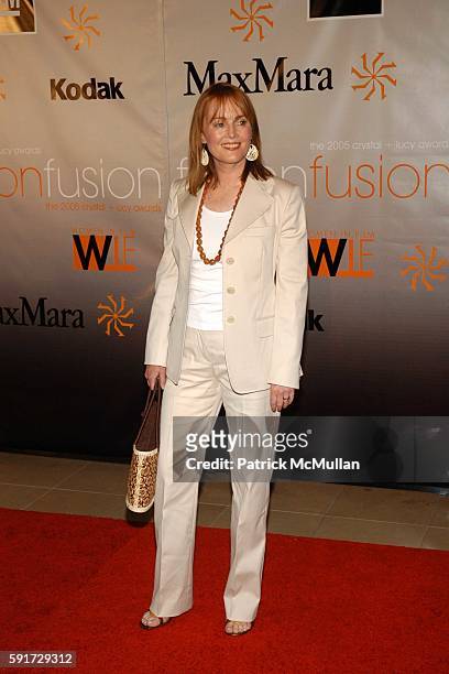 Laura Innes attends Women in Film Presents: Fusion, The 2005 Crystal & Lucy Awards at The Beverly Hilton Hotel on June 10, 2005.