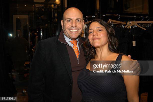 Michael Flutie and Olga Liriano attend Steven Sebring and Patti Smith celebrate the D.A.P. Publication of BYGONE DAYS 1907-1957 Photographs by John...