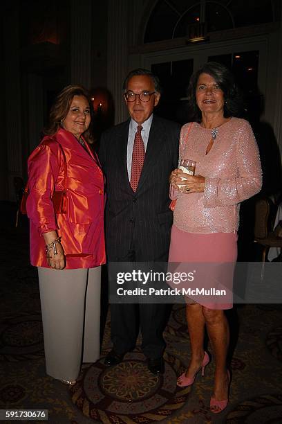 Luly Duke, ? and Mary Durkin attend Boys & Girls Harbor Salute to Tony Duke at Waldorf-Astoria on May 10, 2005.