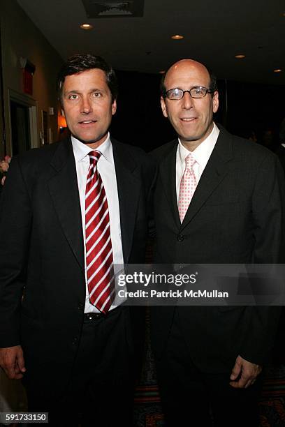 Steve Burke and Matt Blank attend "Carole Positive" An Evening to Benefit Cable Positive Honoring Carole Black and Lifetime Television at The...