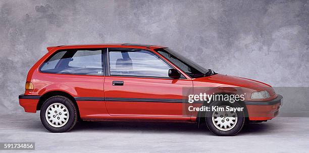 1988 honda car - hatchback stock pictures, royalty-free photos & images