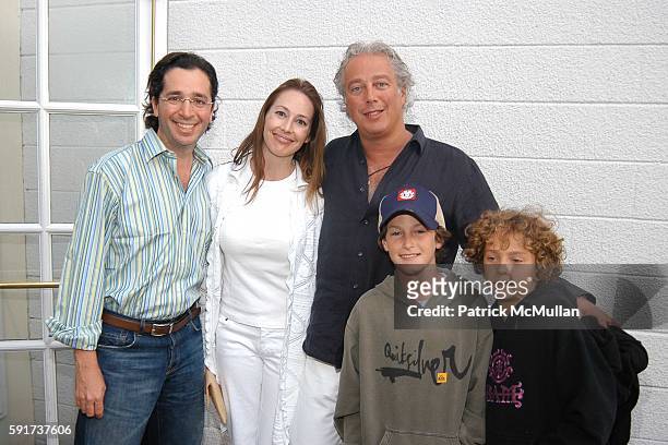 Rob Wiesenthal, Samantha Boardman, Aby Rosen and Sons attend Tri Star Pictures "Lords Of Dogtown" Screening and Dinner, Hosted by Nicole Seligman and...