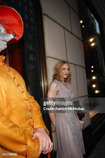 Lotsa de Casha and Madonna attend Madonna Childrens Book "Lotsa de Casha" published by Callaway Arts and Entertainment at Bergdorf Goodman on June 7,...