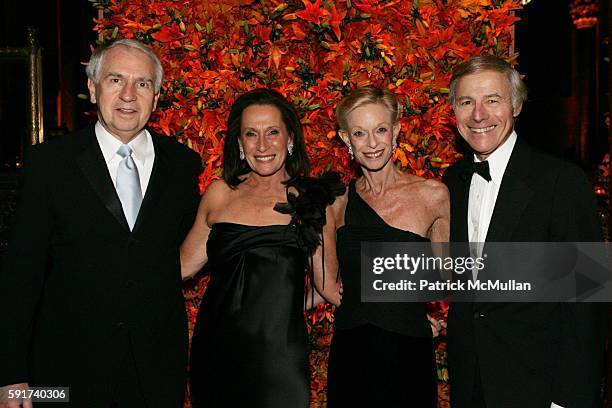 Morris Mark, Susan Mark, Linda Lindenbaum and Sandy Lindenbaum attend The American Friends of the Israel Museum 40th Anniversary Gala at Cipriani...
