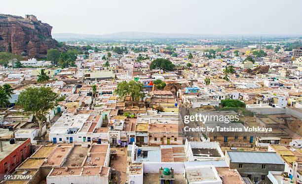 indian small town top view - typical haveli stock pictures, royalty-free photos & images