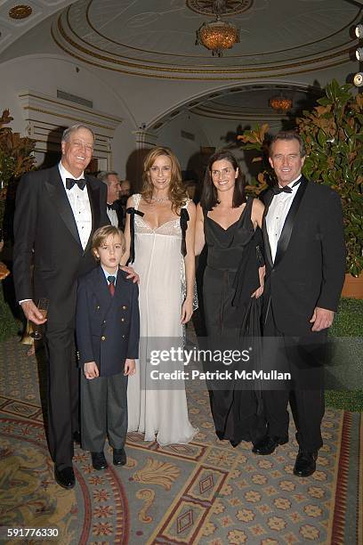 David Koch, David Koch, Julia Koch, Mary Richardson Kennedy, Robert F. Kennedy and Jr. Attend The Food Allergy Ball 2005 at The Pierre Hotel on...