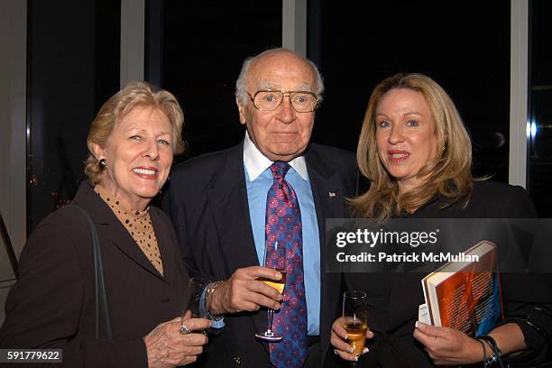 Jerry Miller, Greg Craig and Pamela O'Connor attend "A Taste Of Things To Come" party hosted by Louise M. Sunshine and Barbara Russo, to celebrate...