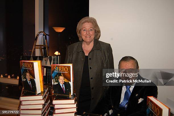 Egidiana Maccioni and Sirio Maccioni attend "A Taste Of Things To Come" party hosted by Louise M. Sunshine and Barbara Russo, to celebrate the Grand...