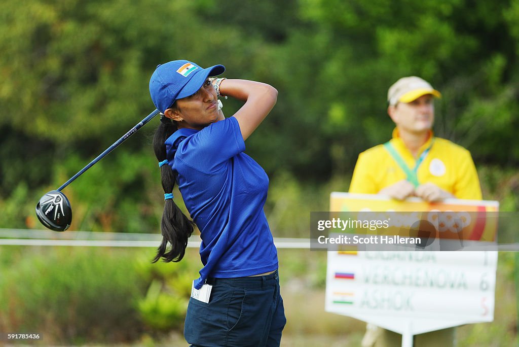 Golf - Olympics: Day 13