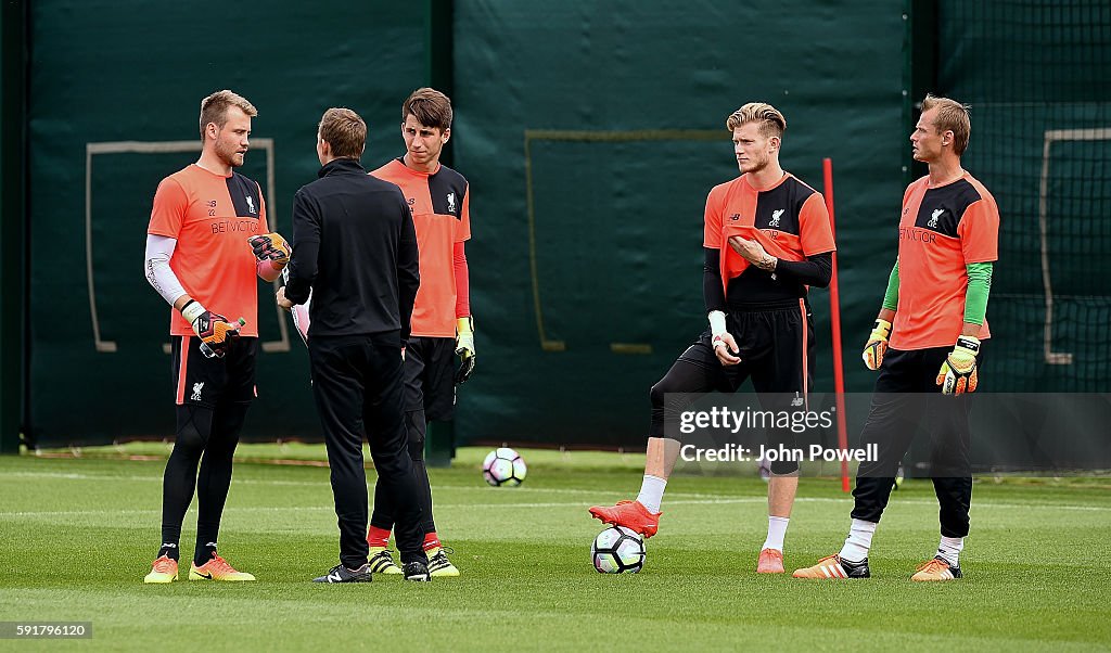 Liverpool Training Session