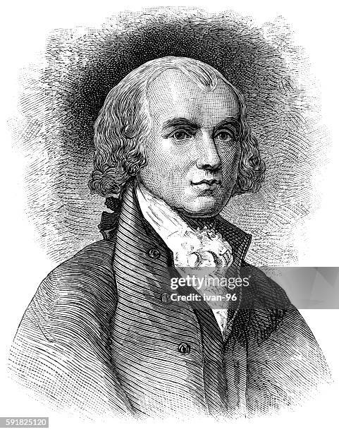 james madison  - james madison stock-grafiken, -clipart, -cartoons und -symbole