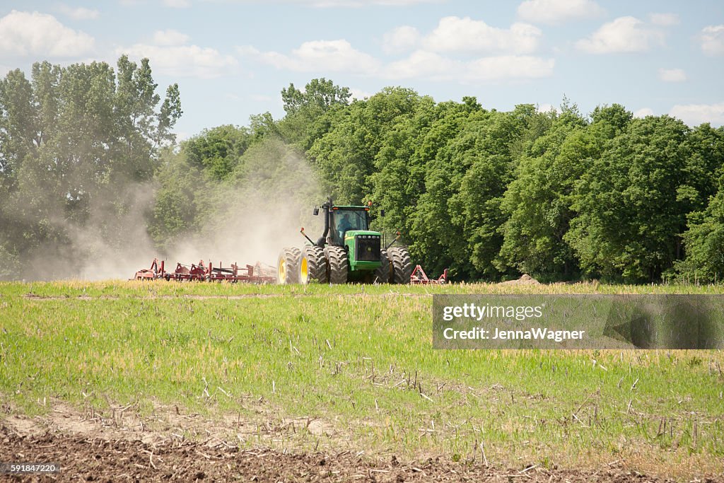 John Deere Field Tilling