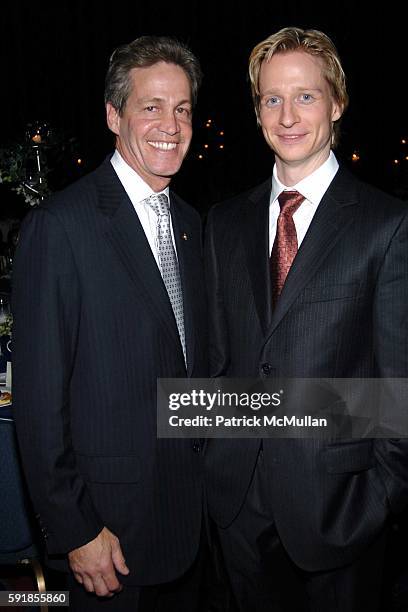 Norm Coleman and Ethan Stiefel attend The Career Transition for Dancers Supper with The Stars at Sheraton on October 24, 2005 in New York City.