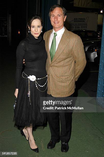 Pamela Fielder and David Ford attend Junior Council of AMERICAN BALLET THEATRE Yacht Party at The Forbes Yacht "The Highlander" on October 21, 2005...