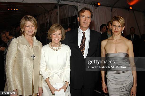 Martha Stewart, Deedie Rose, Paul Thompson and Alexis Stewart attend National Design Awards Honoring the Best in American Design at The Cooper-Hewitt...