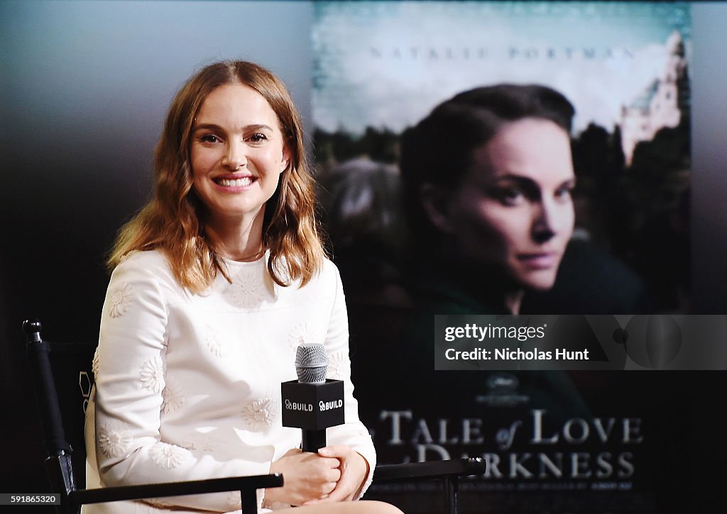 AOL Build Presents Natalie Portman Discussing Her New Film "A Tale Of Love And Darkness"