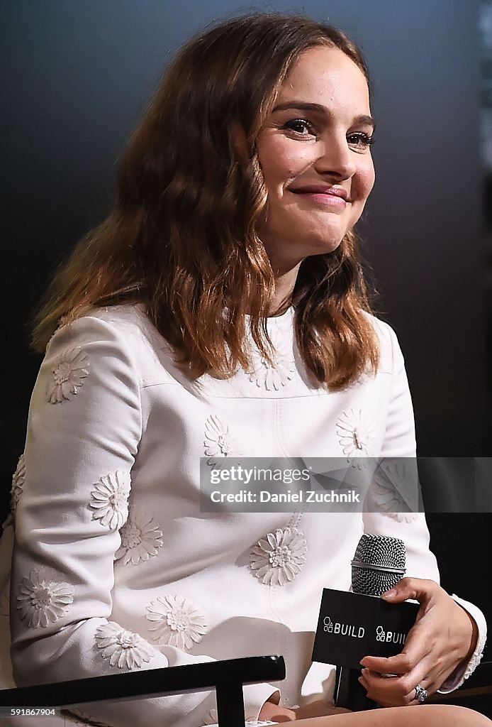 AOL Build Presents Natalie Portman Discussing Her New Film "A Tale Of Love And Darkness"