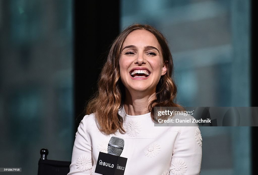 AOL Build Presents Natalie Portman Discussing Her New Film "A Tale Of Love And Darkness"