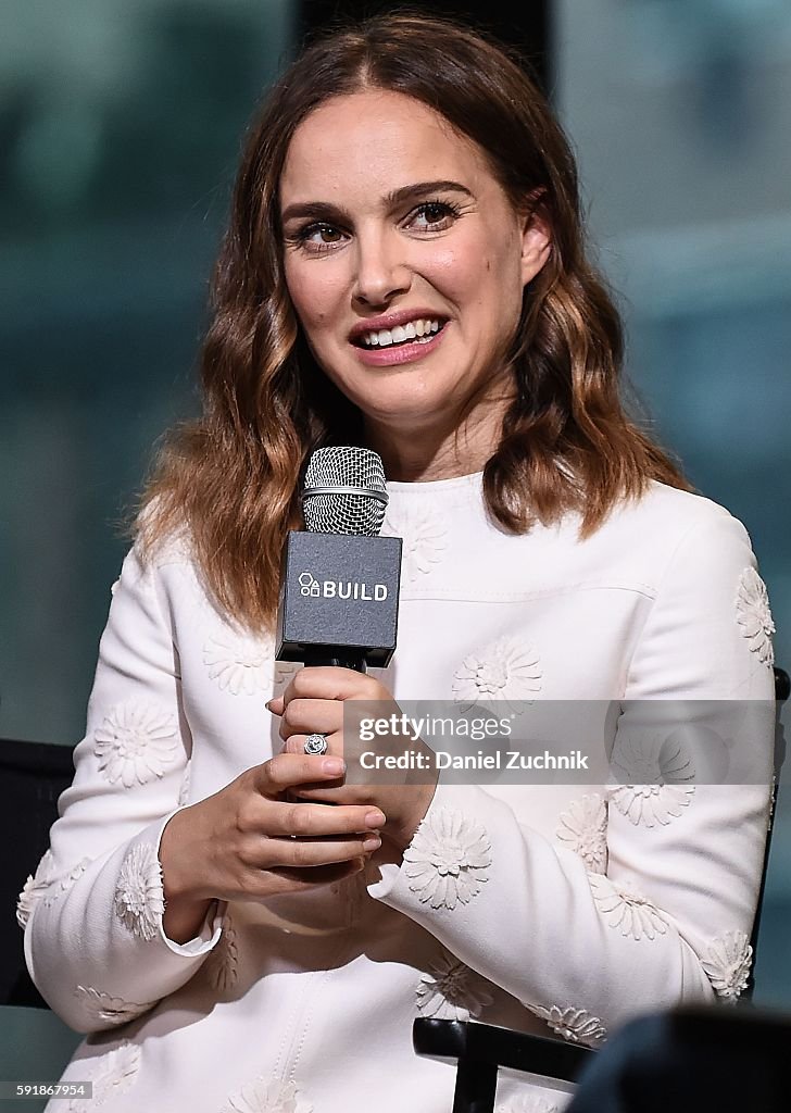 AOL Build Presents Natalie Portman Discussing Her New Film "A Tale Of Love And Darkness"