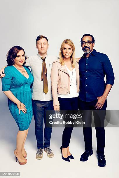 Actors Johnny Pemberto, Artemis Pebdani, Tim Meadows and Cheryl Hines from FOX's 'Son of Zorn' pose for a portrait at the FOX Summer TCA Press Tour...