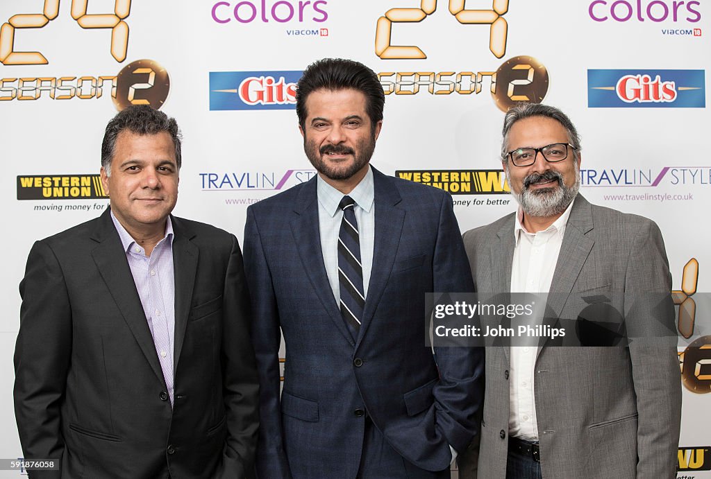 Photocall And Press Conference With Actor Anil Kapoor From TV Series '24'