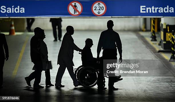 Rio , Brazil - 18 August 2016; Patrick Hickey, President of the Olympic Council of Ireland, International Olympic Committee member in Ireland,...