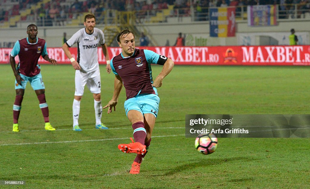 Astra v West Ham United: UEFA Europa League