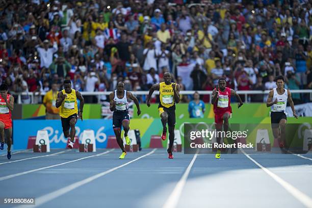 Summer Olympics: Japan Yoshihide Kiryu , Saint Lucia Jahvid Best , Great Britain James Dasaolu , Jamaica Usain Bolt , Trinidad and Tobago Richard...