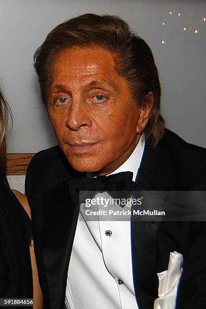 Princess Rosario Nadal of Bulgaria and Valentino Garavani attend Valentino Afterparty at The Double Seven on October 27, 2005 in New York City.