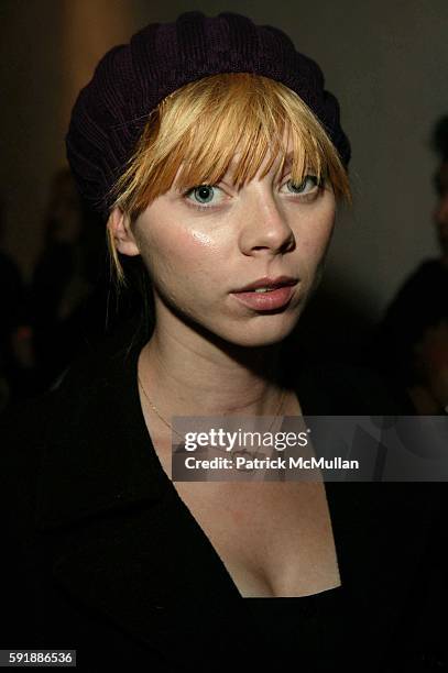 Alexi Wasser attends Opening Reception for 'WHIRLIGIG' by photographer Bruce Weber at Fahey/Klein Gallery on October 27, 2005 in Los Angeles, CA.